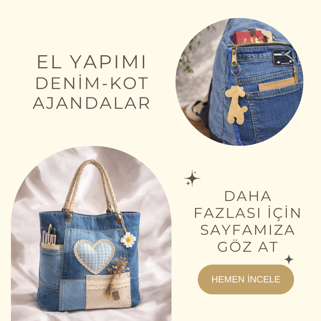 El yapımı kot çapraz çanta, doğal beyaz kumaş arka plan üzerinde ürün fotoğrafı